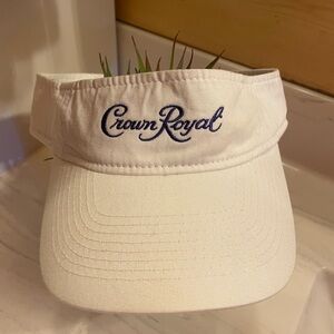 Crown Royal Visor Hat, Never Worn